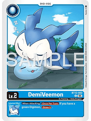 BT12-002 U DemiVeemon (AD01 Reprint)
