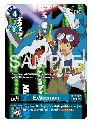 BT12-022 (Alternate Art) ExVeemon