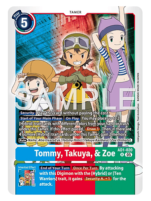 AD1-020 R Tommy, Takuya, & Zoe