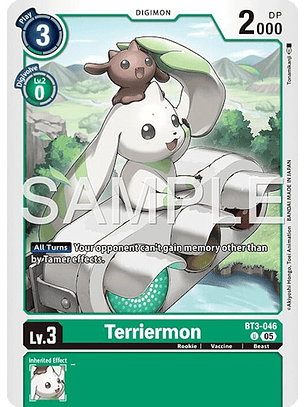 BT3-046 U Terriermon (AD01 Reprint)