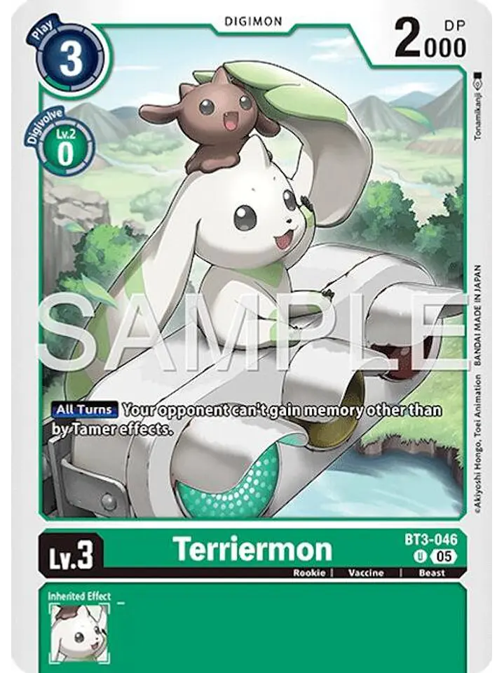 BT3-046 U Terriermon (AD01 Reprint) 1