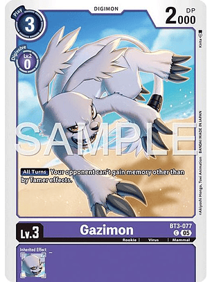 BT3-077 C Gazimon (AD01 Reprint)