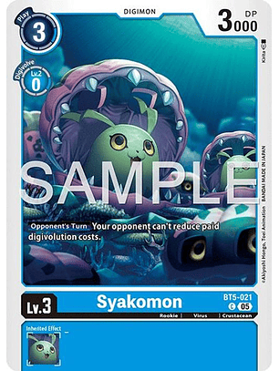 BT5-021 C Syakomon (AD01 Reprint)