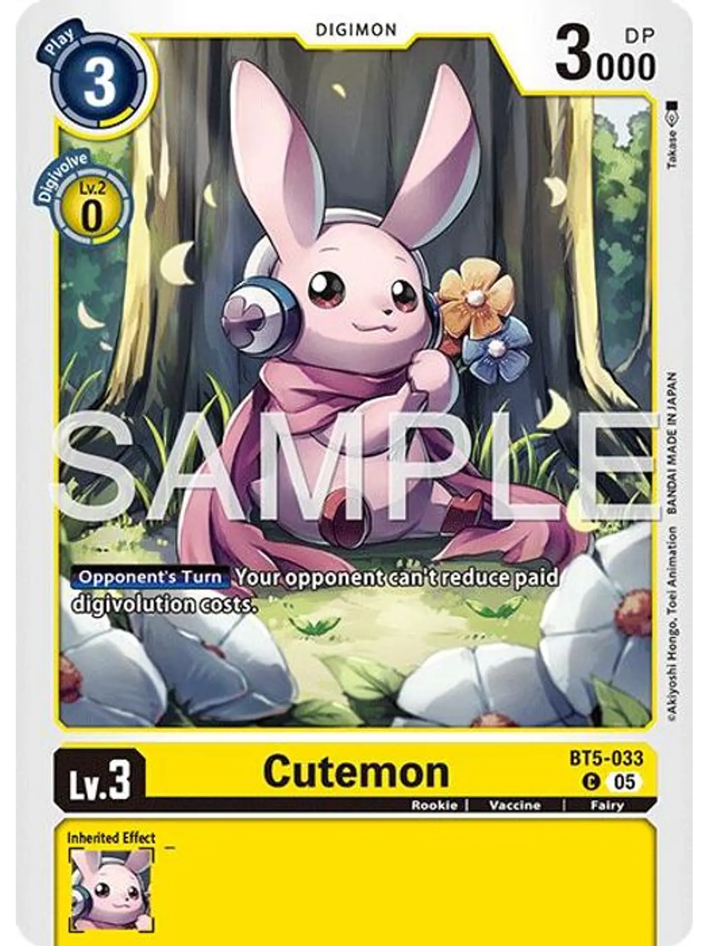 BT5-033 C Cutemon (AD01 Reprint) 1