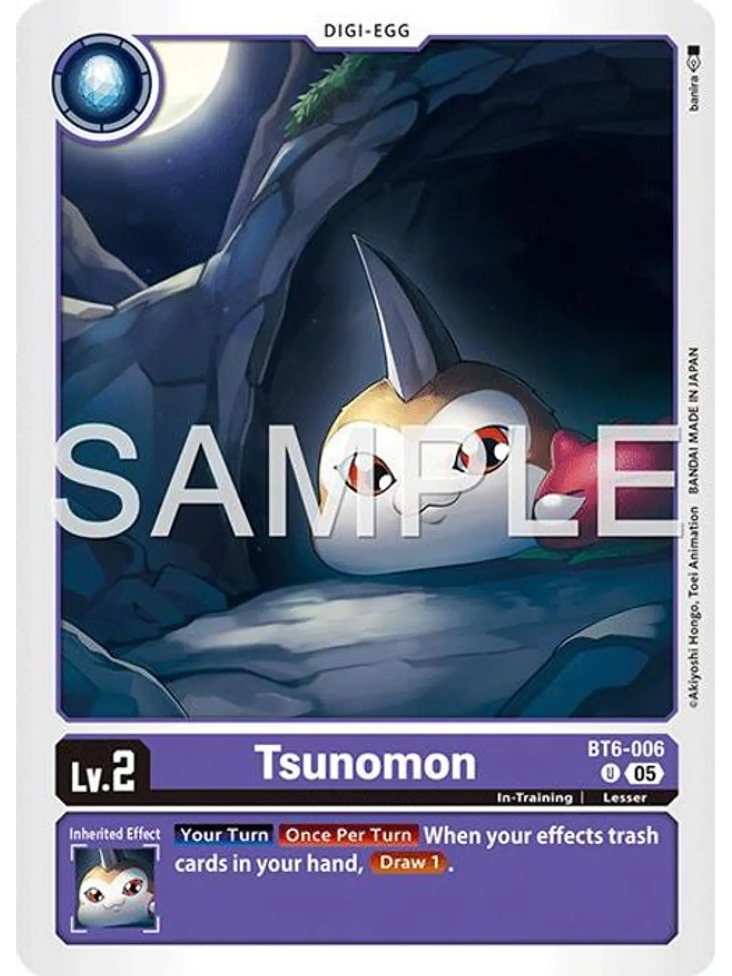 BT6-006 U Tsunomon (AD01 Reprint) 1