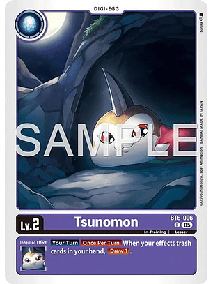 BT6-006 U Tsunomon (AD01 Reprint)
