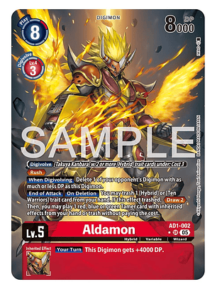 AD1-002 (Alternate Art) Aldamon