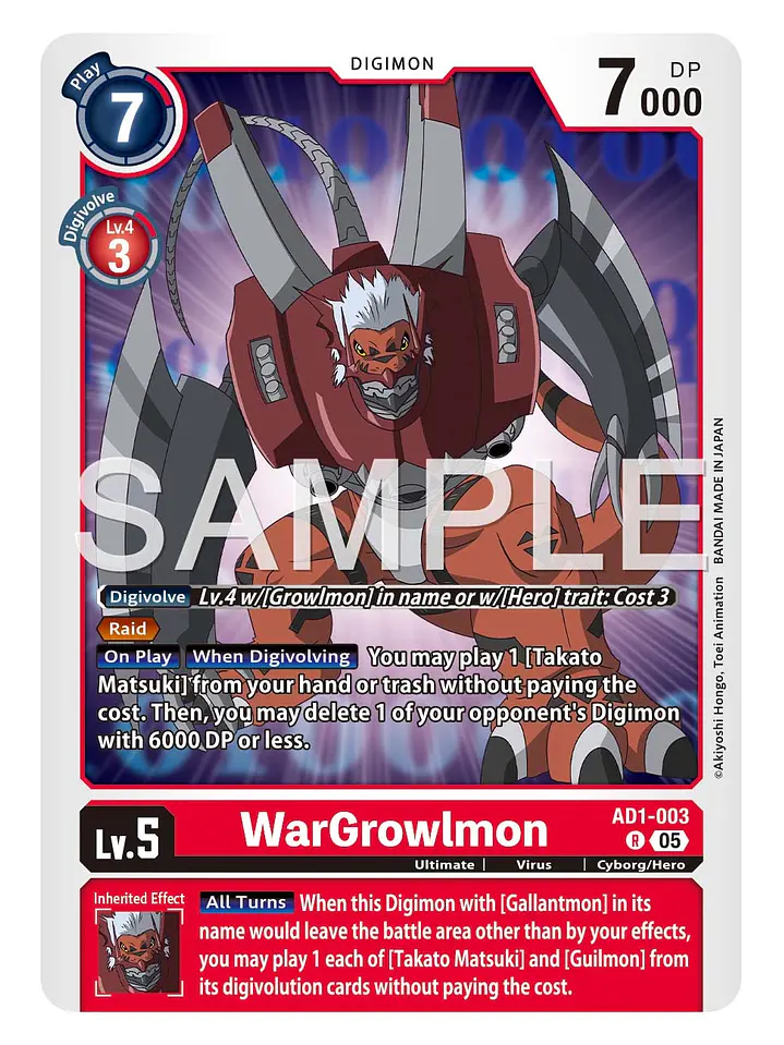 AD1-003 R WarGrowlmon 1