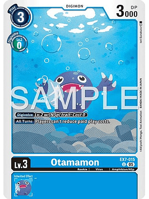 EX7-015 U Otamamon (AD01 Reprint)