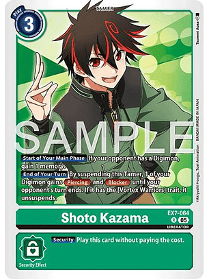 EX7-064 R Shoto Kazama (AD01 Reprint)