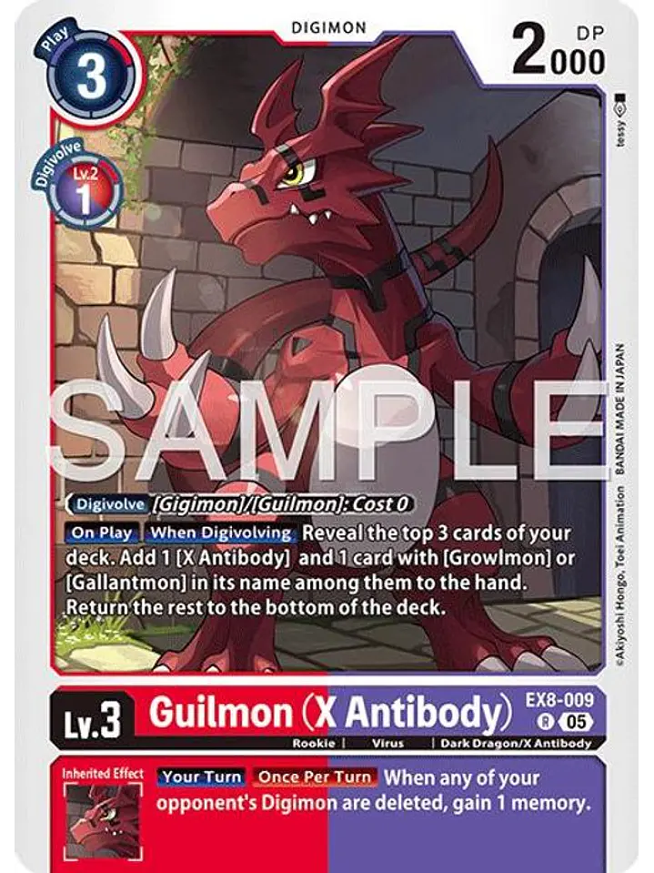 EX8-009 R Guilmon (X Antibody) (AD01 Reprint) 1