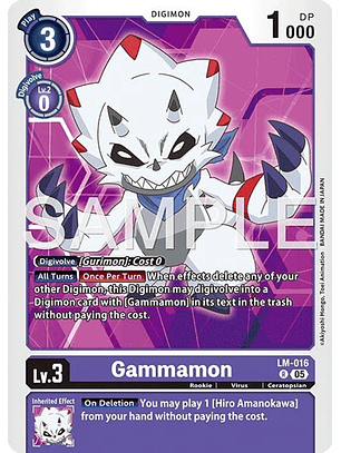 LM-016 R Gammamon (AD01 Reprint)
