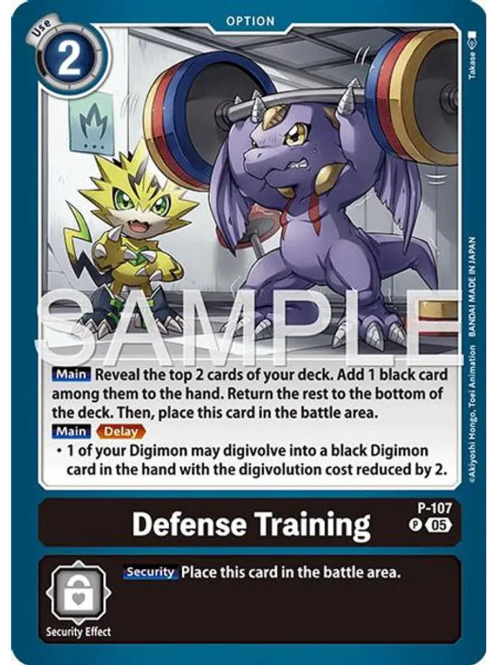 P-107 P Defense Training (AD01 Reprint) 1