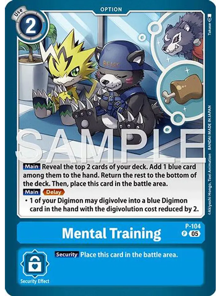 P-104 P Mental Training (AD01 Reprint) 1