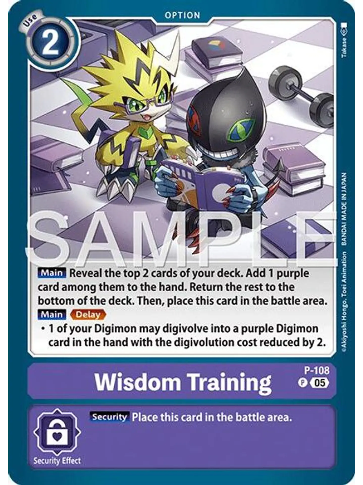 P-108 P Wisdom Training (AD01 Reprint) 1