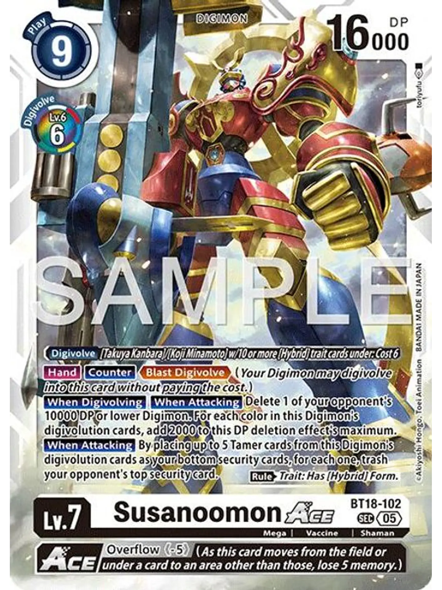 BT18-102 SEC Susanoomon ACE (AD01 Reprint) 1