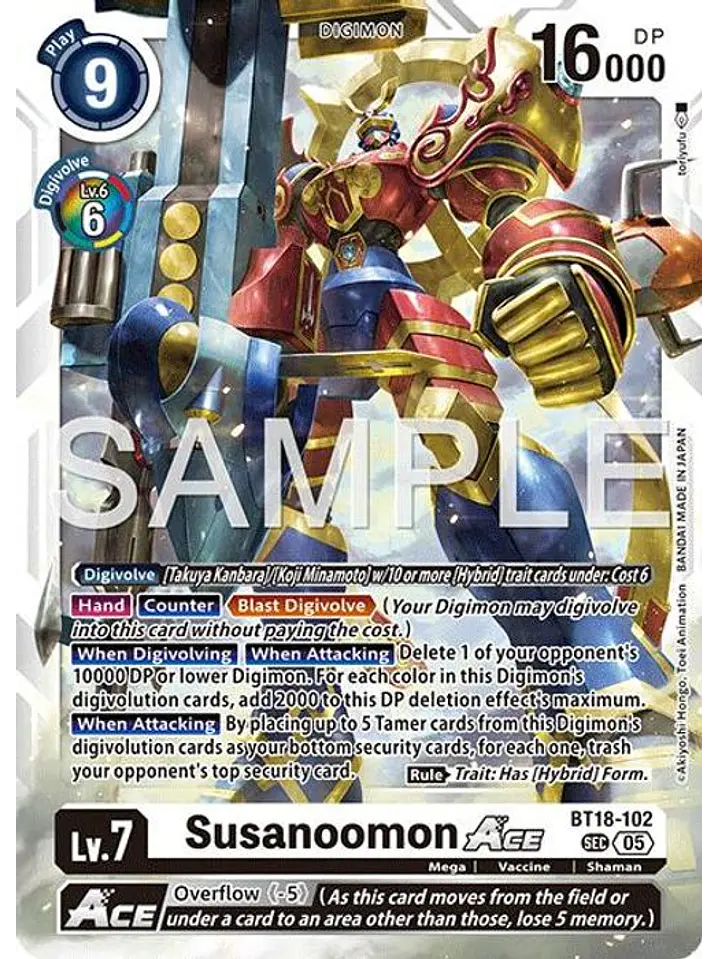 BT18-102 SEC Susanoomon ACE (AD01 Reprint) 1