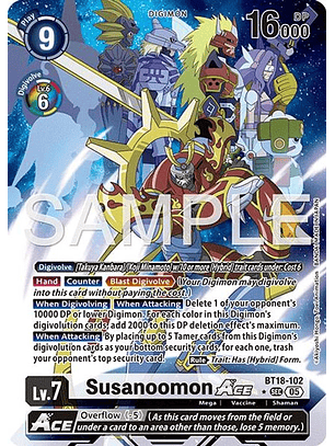 BT18-102 (Alternate Art) Susanoomon ACE