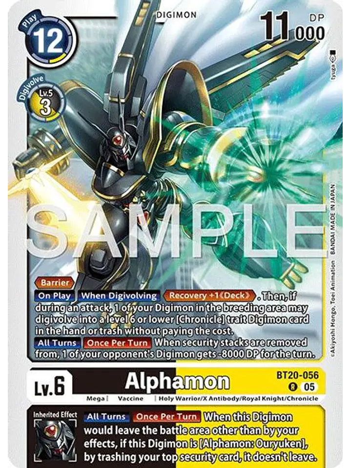 BT20-056 R Alphamon (AD01 Reprint) 1