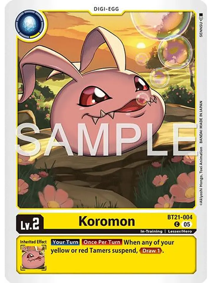 BT21-004 C Koromon (AD01 Reprint) 1