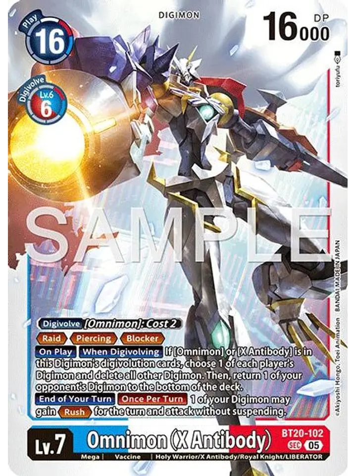 BT20-102 SEC Omnimon (X Antibody) (AD01 Reprint) 1