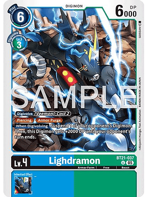 BT21-037 U Lighdramon (AD01 Reprint)