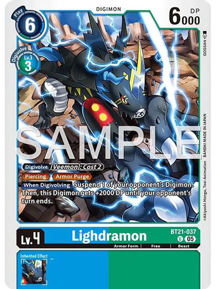 BT21-037 U Lighdramon (AD01 Reprint) 1