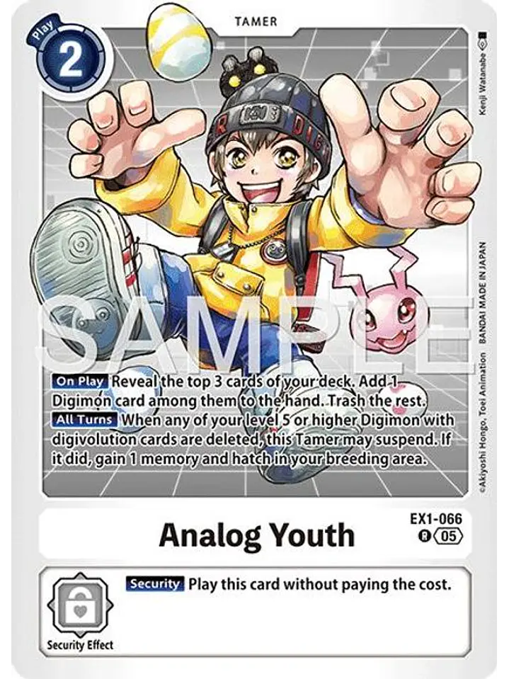 EX1-066 R Analog Youth (AD01 Reprint) 1
