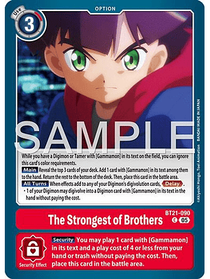 BT21-090 C The Strongest of Brothers (AD01 Reprint)