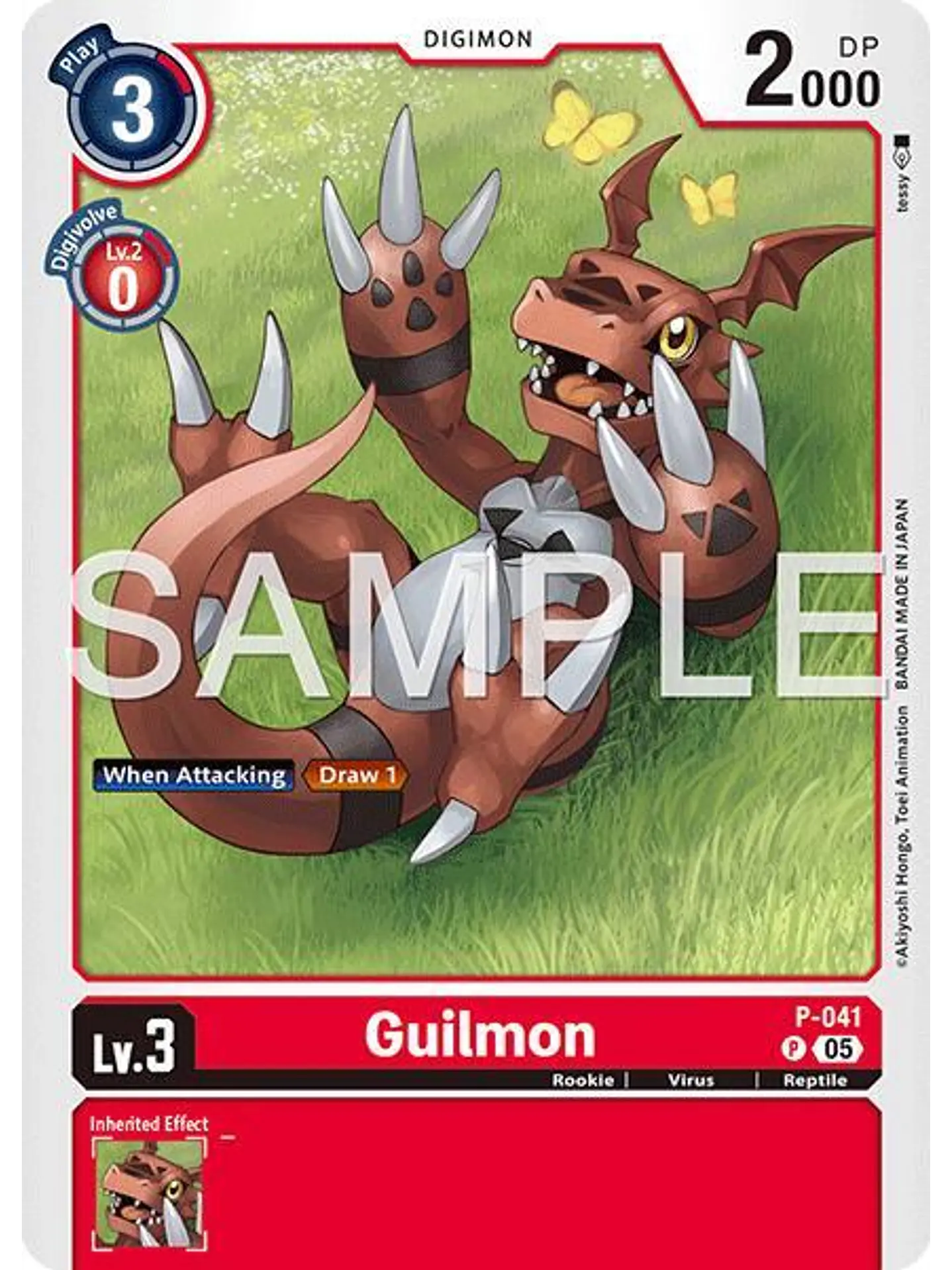 P-041 P Guilmon (AD01 Reprint) 1