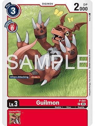P-041 P Guilmon (AD01 Reprint)