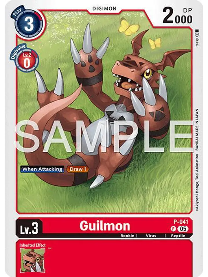 P-041 P Guilmon (AD01 Reprint) 1
