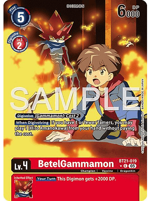BT21-019 (Alternate Art) BetelGammamon