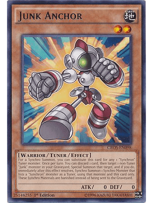 Junk Anchor - CROS-EN098 - Rare 1st Edition