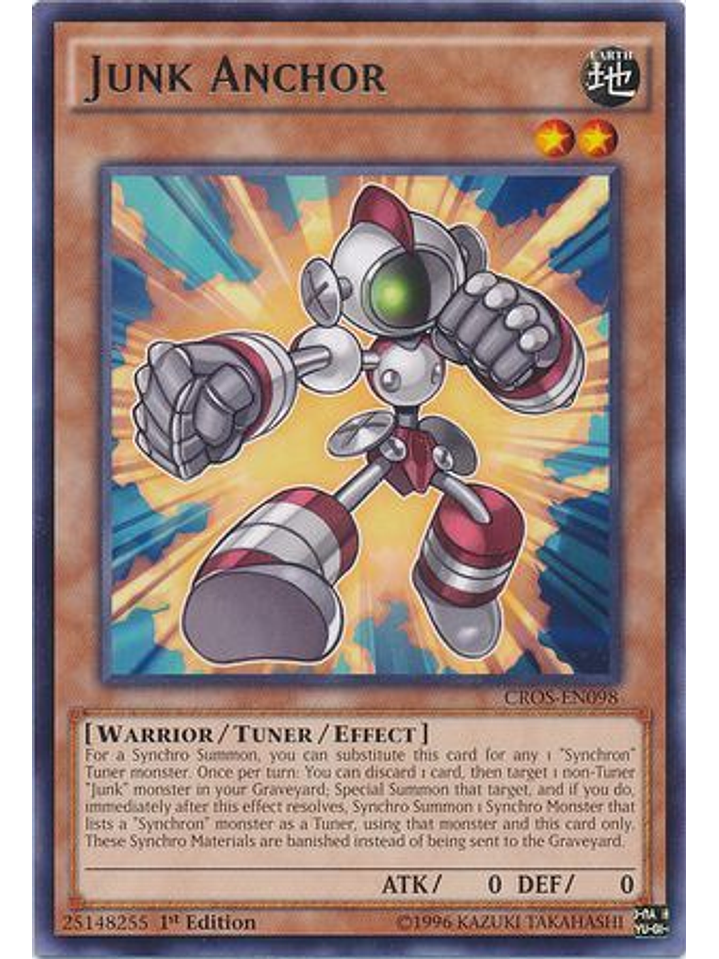 Junk Anchor - CROS-EN098 - Rare 1st Edition 1