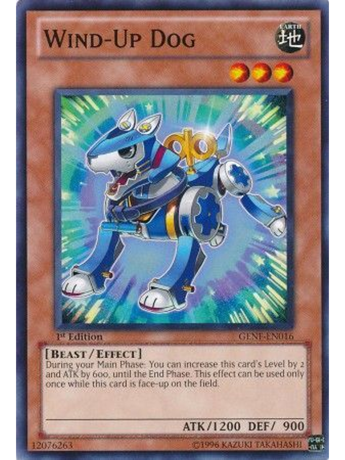 Wind-Up Dog - GENF-EN016 - Common 1st Edition 1