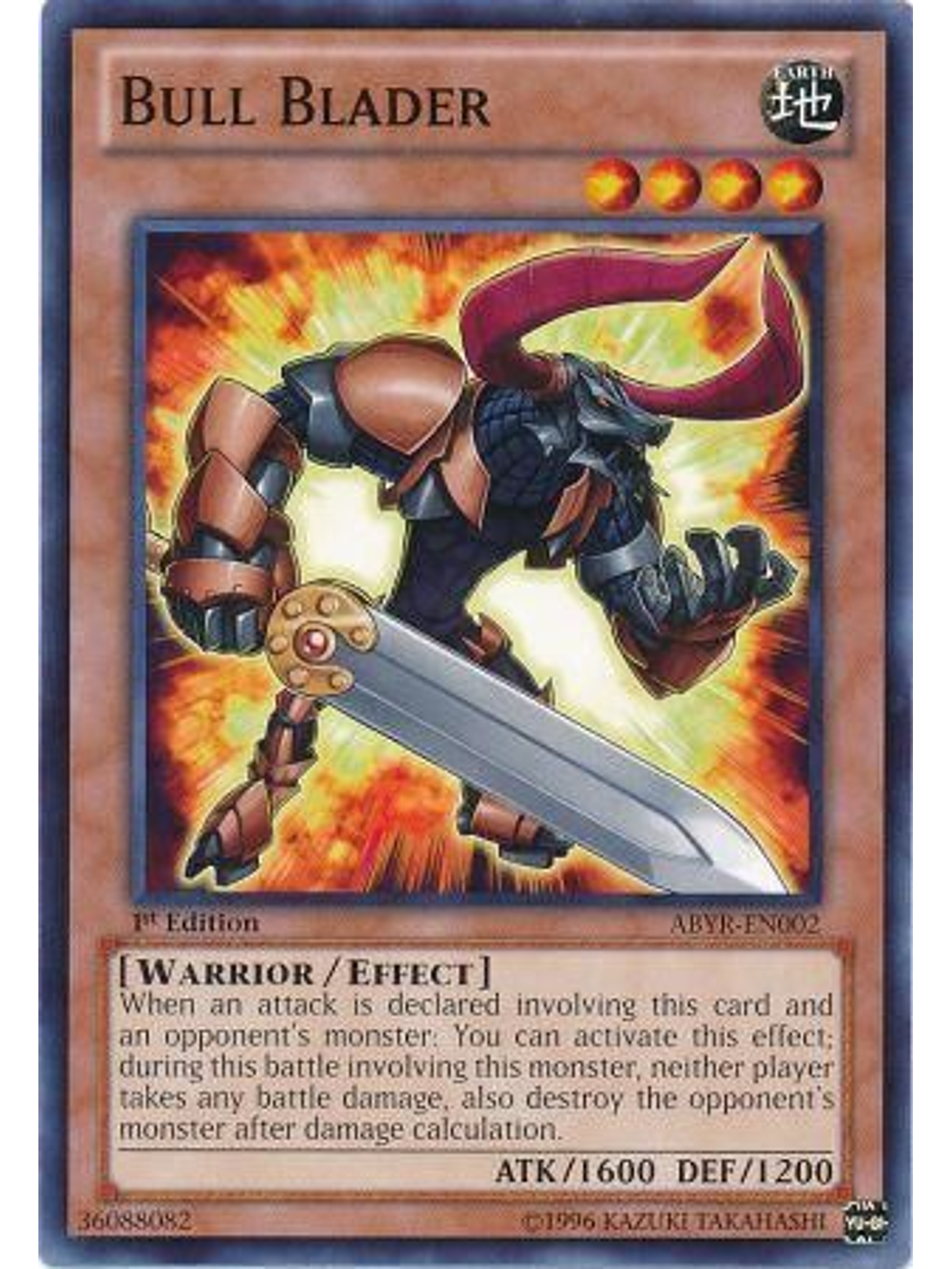 Bull Blader - ABYR-EN002 - Common 1st Edition 1