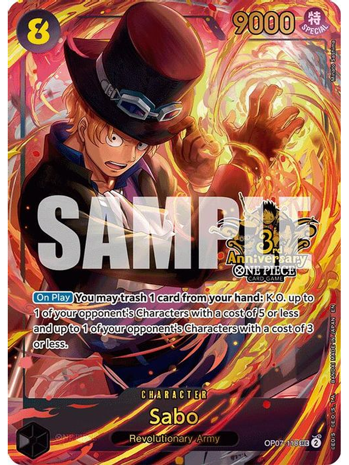 OP07-118 (Alternate Art) Sabo 1