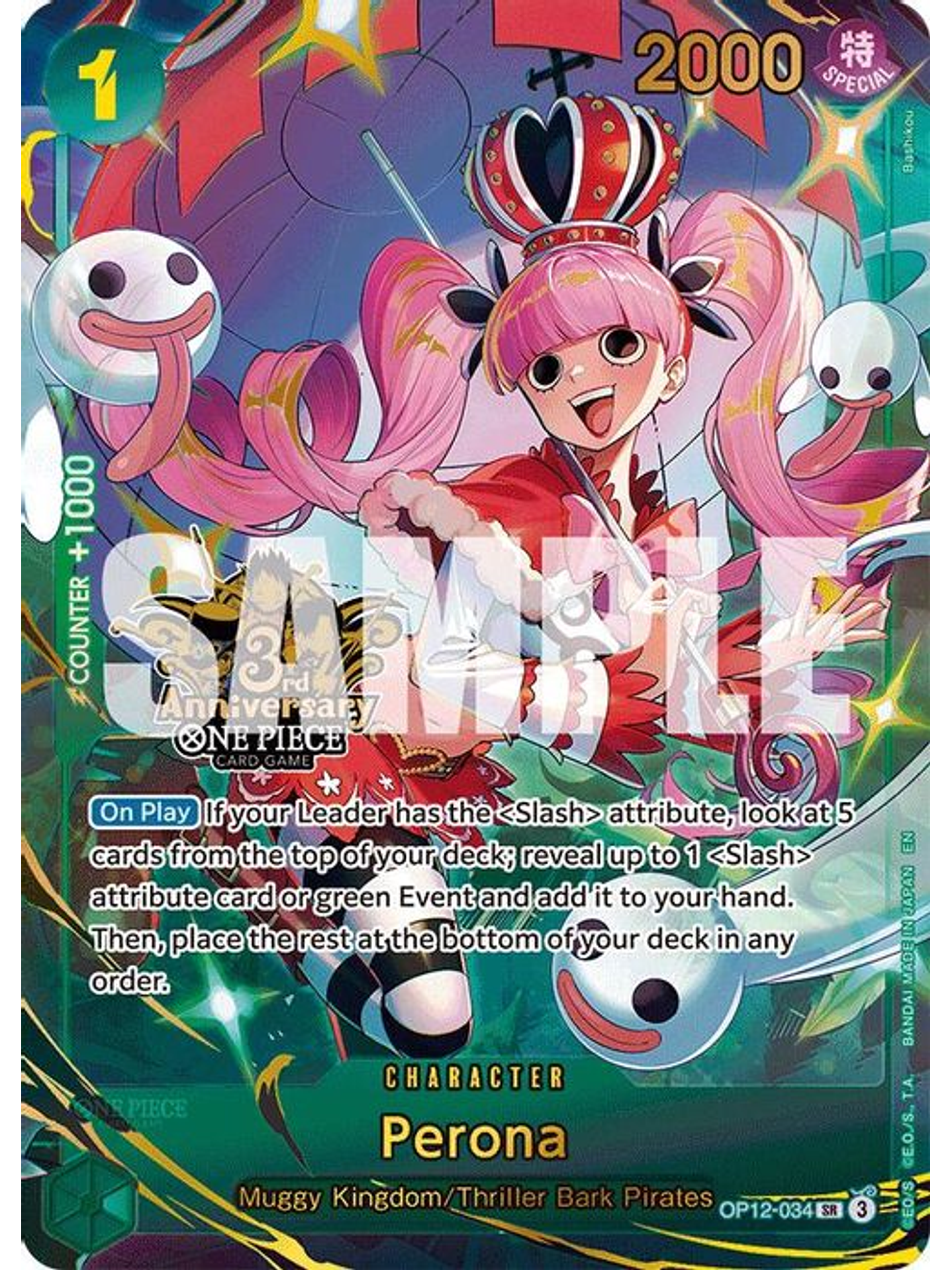 OP12-034 (Alternate Art) Perona 1