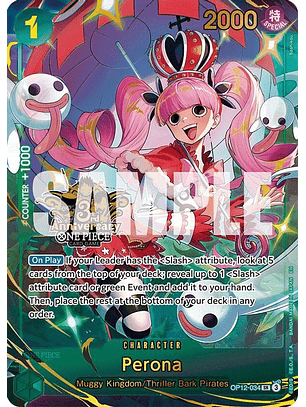 OP12-034 (Alternate Art) Perona