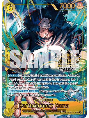 OP12-119 (Alternate Art) Bartholomew Kuma