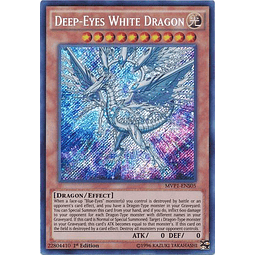 Deep-Eyes White Dragon - MVP1-ENS05 - Secret Rare 1st Edition