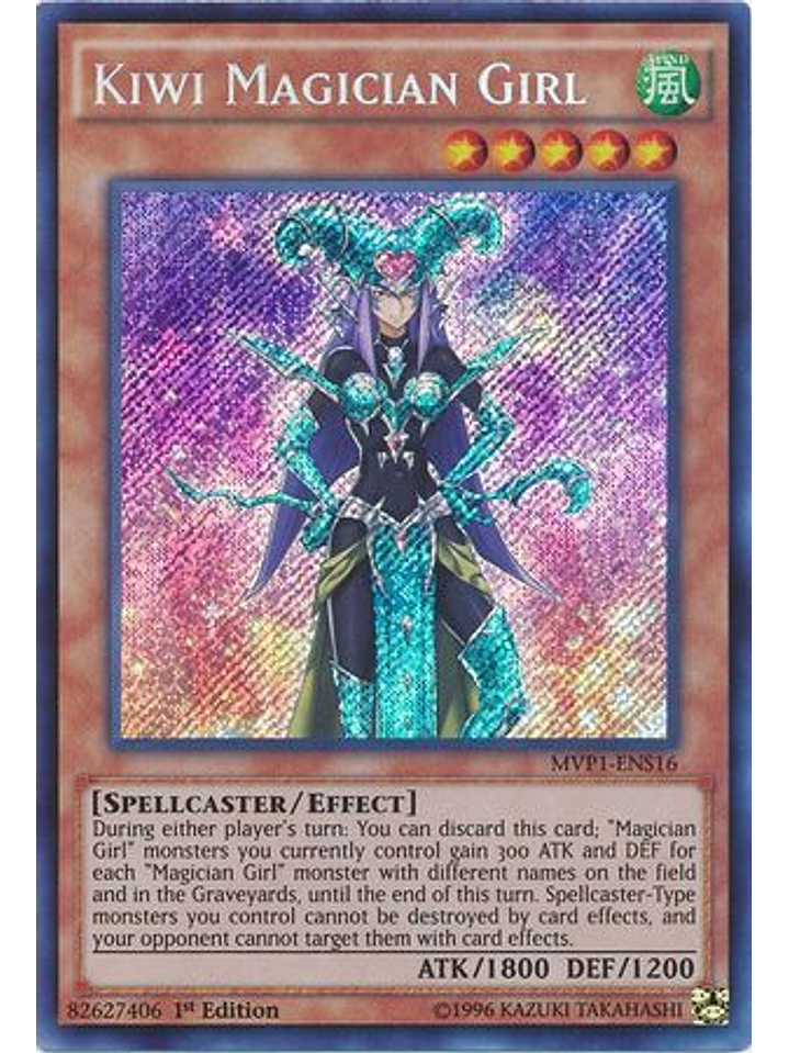 Kiwi Magician Girl - MVP1-ENS16 - Secret Rare 1st Edition 1