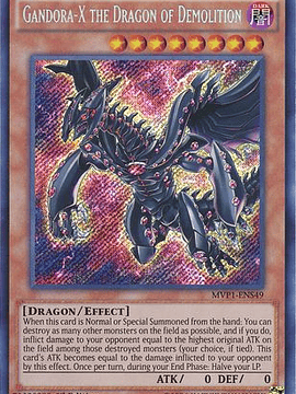 Gandora-X the Dragon of Demolition - MVP1-ENS49 - Secret Rare 1st Edition