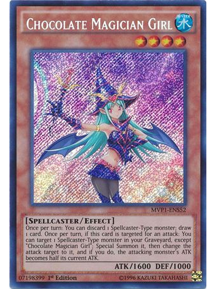 Chocolate Magician Girl - MVP1-ENS52 - Secret Rare 1st Edition 1