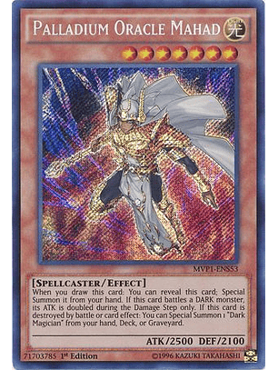 Palladium Oracle Mahad - MVP1-ENS53 - Secret Rare 1st Edition