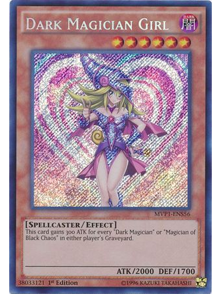Dark Magician Girl - MVP1-ENS56 - Secret Rare 1st Edition 1