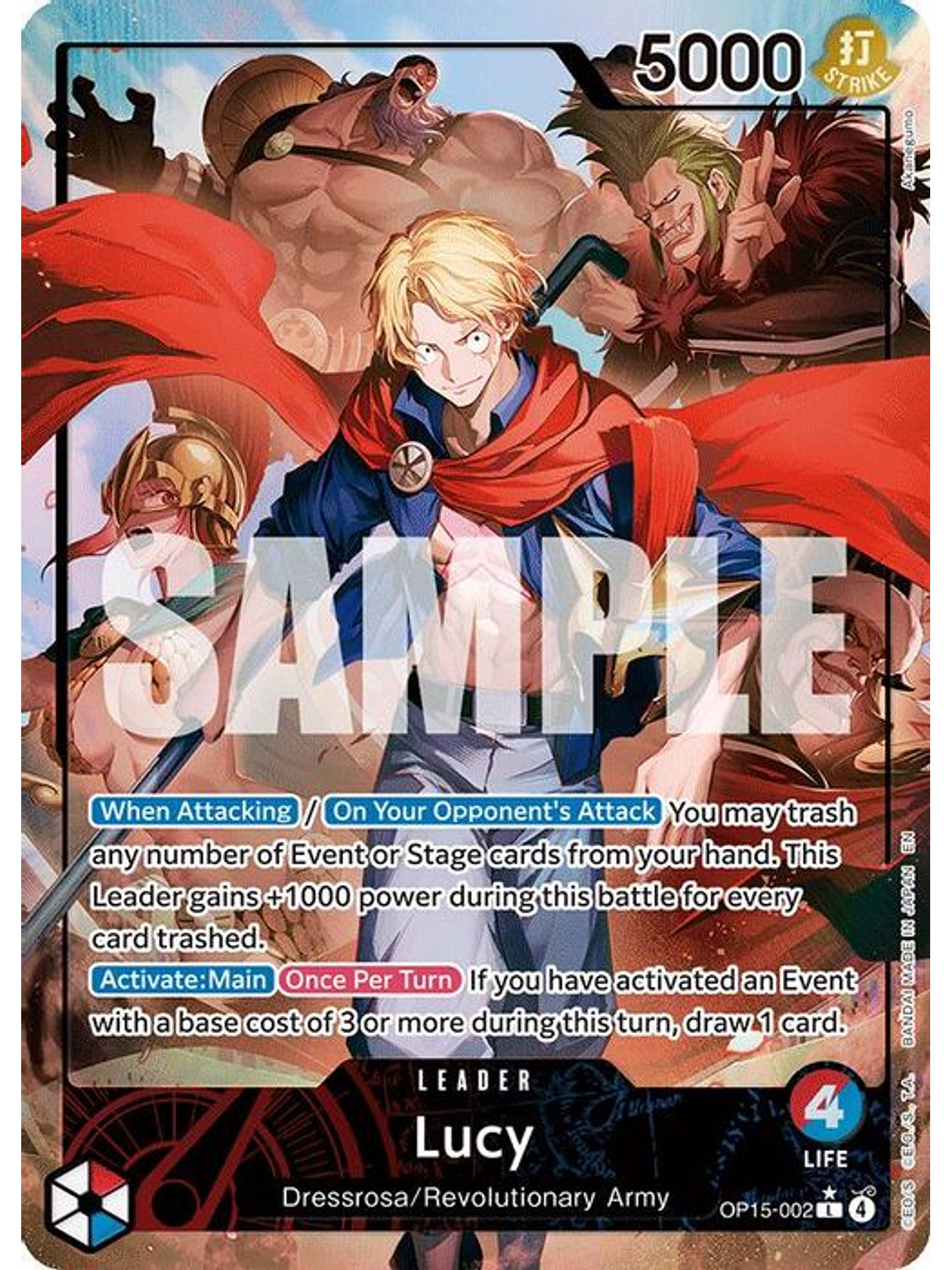 OP15-002 (Alternate Art) ucy 1