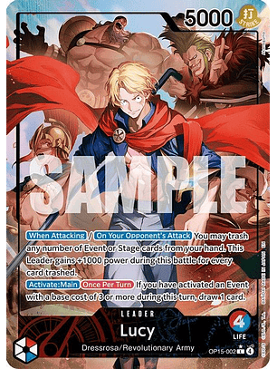 OP15-002 (Alternate Art) ucy