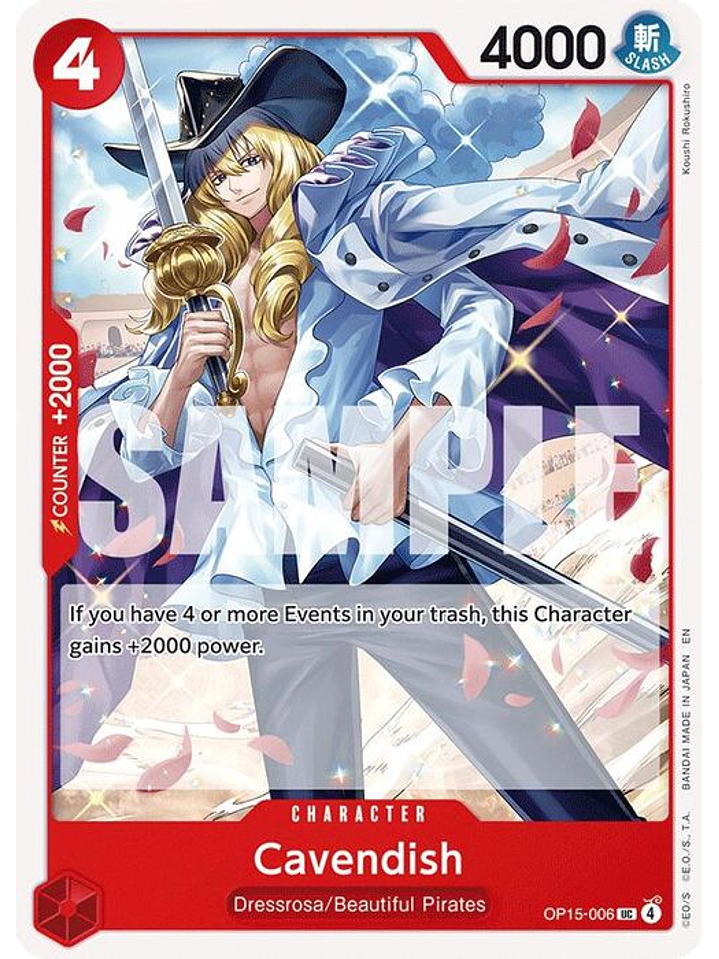 OP15-006 U Cavendish 1